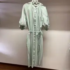 ビームス★ シャツワンピース ミントグリーン