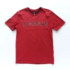 エアジョーダン ロゴプリント Tシャツ レッド【Ｍ】
