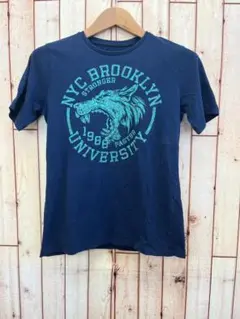☆LCW TEEN☆男の子用☆ワイルドウルフロゴ半袖Tシャツ　S【中古】a6