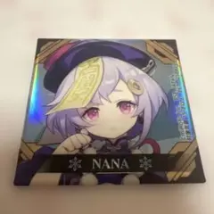 原神　七七　GIGO スクエア　缶バッジ　プライズ　セガ　ホログラム