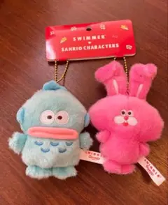 新品タグ付き ハンギョドン SWIMMER マスコットホルダーセット 第2弾