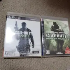 PS3ソフト　コール オブ デューティ モダンウォーフェア　2本セット