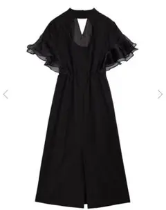 新品未使用、アメリ BACK OPEN FLARE DRESS
