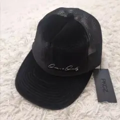 ONE＋ONLY　ベロアキャップ　黒　EXILE　ATUSHI