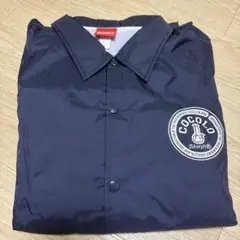 COCOLO BLAND ナイロンコーチジャケット L ネイビー