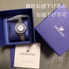 スワロフスキー 腕時計 クリスタルライン オーバル クォーツ