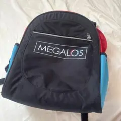 MEGALOS リュックサック 黒/青/赤