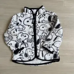 H&M スヌーピー柄 フリースジャケット