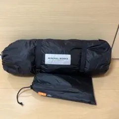 ミニマルワークス パプリカ ブラック 晴天時2回使用 FP新品付!