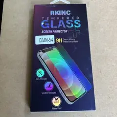 RKINC iPhone 13 Mini 強化ガラス保護フィルム 9H