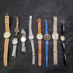 メンズ、レディース腕時計9点セット