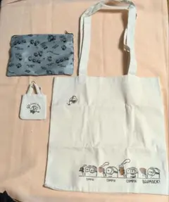 新品・未使用　ミニオンズ　トートバッグ＆ポーチセット＆ミニバック　3個セット