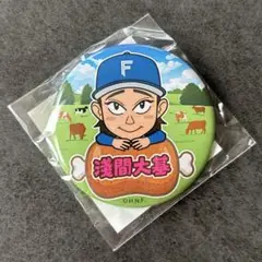 淺間大基選手 ファイターズガチャ 缶バッジ