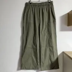 ◎drugstore'sドラッグストアーズDSclub ワイドパンツ カーキ F