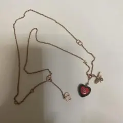dior ネックレス 蜂u0026ハートモチーフ