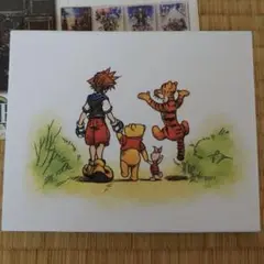 キングダムハーツ キャンバスボード プー 一番くじ