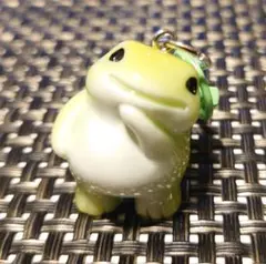【新品未使用】 かわいいカエル③　キーホルダー