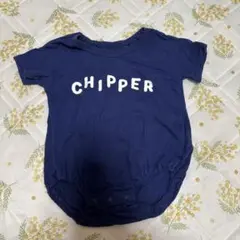 CHIPPER ネイビー ロンパース