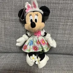 【ぬいぐるみバッジ】ミニー　ディズニー　イースター　2016