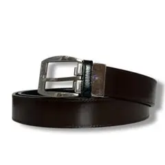 BVLGARI ブルガリ　ベルト　黒　スクエアバックル 419