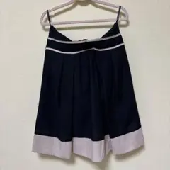 膝丈スカート　紺色　Mサイズ