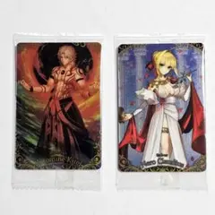 FGO　ウエハースカード 2枚セット　言峰綺礼　ネロ•クラウディウス