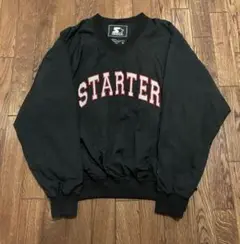 STARTER スターター　ナイロンシャツ　V字　プルオーパ　XL相当