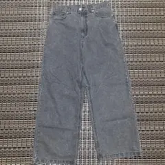 ワイドバギーパンツ グレー NO BRAND