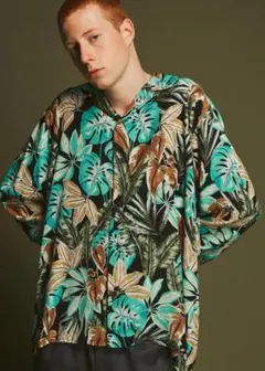 23SS SOPHNET. ソフネット ALOHA L/S BIG SHIRT