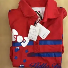 ビバハート　ハローキティ ポロシャツ 赤