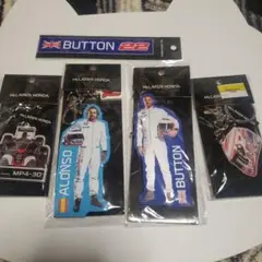 F1 マクラーレンホンダ アクリルキーホルダー ステッカー 新品未開封