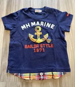 ミキハウス マリンTシャツ 90cm