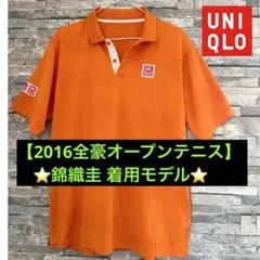 UNIQLO 錦織圭 2016全豪(M) ユニクロ テニスパーカー フェデラー ペットボトルから作ったユニクロ「ドライ EX」ウェア