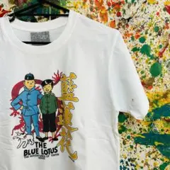 藍蓮花 アバンギャルド 漢字 Tシャツ 半袖 メンズ 新品 個性的