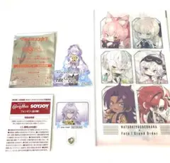 fgo マツキヨココカラファイン フォンタブ ステッカー　マーリン　マルチケース