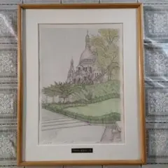 ⑥ 絵画 リトグラフ セット 服部和三郎 他 直筆サイン入 額縁 インテリア 2025年最新】服部和三郎の人気アイテム - メルカリ
