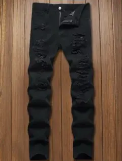 スキニーデニム　ダメージデニム　ヒップホップ　ukドリル　amiri mnml