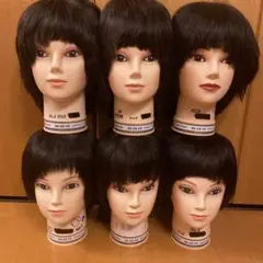 ⑤カットウィッグ　6個セット