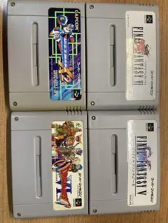 スーパーファミコン ゲームソフト 4本セット