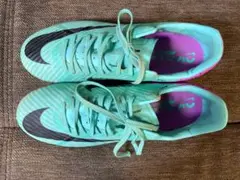 ナイキ Zoom スパイクシューズ ミントグリーン/ピンク25cm