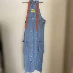 デニムサロペット　オーバーオール　Mサイズ