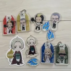 青エク　青の祓魔師アクリルキーホルダーアクスタステッカー8点セット