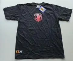 96年 オフィシャルグッズ サッカー JFA エンブレム付き黒Tシャツ