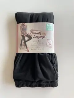 レギンス★10分丈　レディース　L〜LL ブラック　新品　オールシーズン　綿混