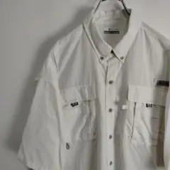 コロンビア 半袖シャツ フィッシングシャツ ワーク ノームコア PFG