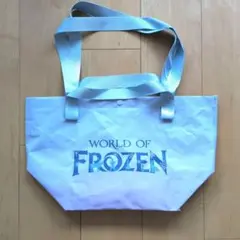 香港ディズニーランド　WORLD OF FROZEN トートバッグ