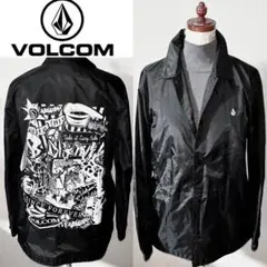 新品 近い 美品 volcom ボルコム コーチ ジャケット S 正規 アメカジ