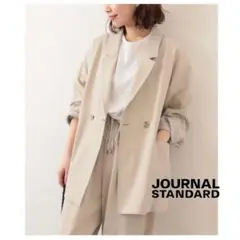 【1度着用のみ美品】 ジャーナルスタンダード ポリエステルカナパジャケット