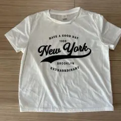 SHEIN ホワイト Tシャツ 12Y New York