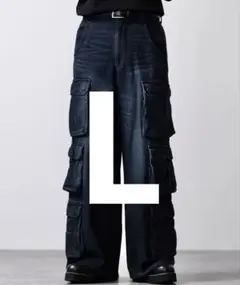 CLEL メニーポケットカーゴパンツ　Lサイズ